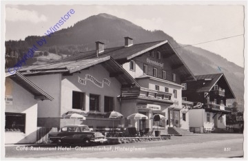 Saalbach-Hinterglemm, Cafe-Restaurant Hotel Glemmtalerhof