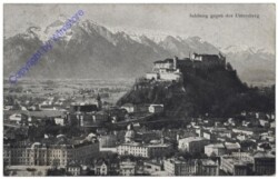 Salzburg, gegen den Untersberg