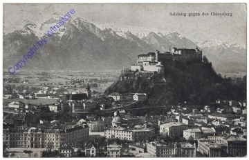 Salzburg, gegen den Untersberg