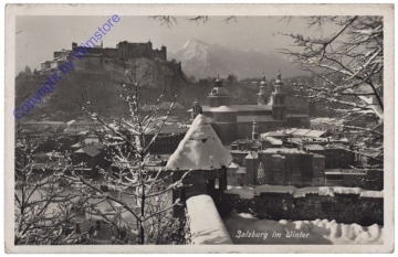 Salzburg, im Winter