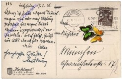 Salzburg, vom Elektr. Aufzug aus