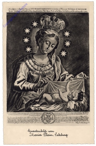 Salzburg, Gnadenbild von Maria Plain