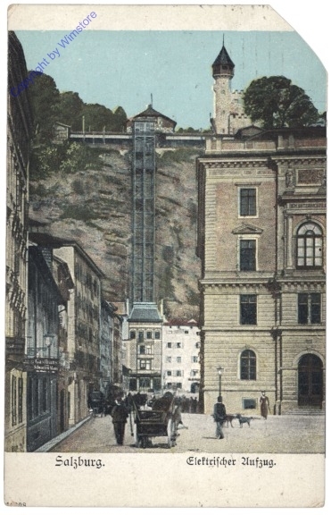 Salzburg, Elektrischer Aufzug