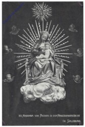Salzburg, Franziskanerkirche, Die Madonna von Pacher