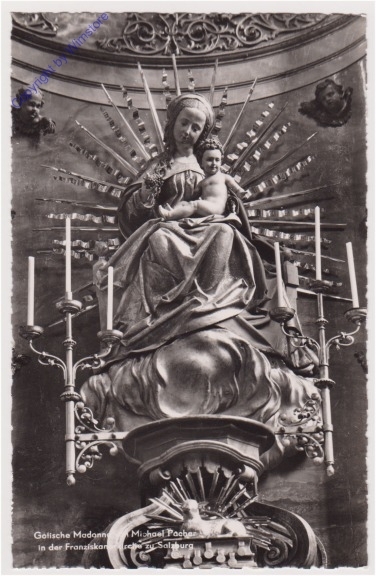 Salzburg, Franziskanerkirche, Die Madonna von Pacher