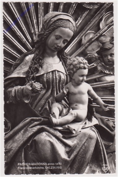 Salzburg, Franziskanerkirche, Die Madonna von Pacher
