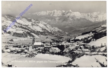 St. Johann im Pongau, gegen das Tennengebirge