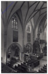 Tamsweg, St. Leonhardikirche, Linkes Seitenschiff mit Madonna