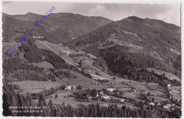 Wagrain, Kirchboden mit Grieskareck u. Berglift