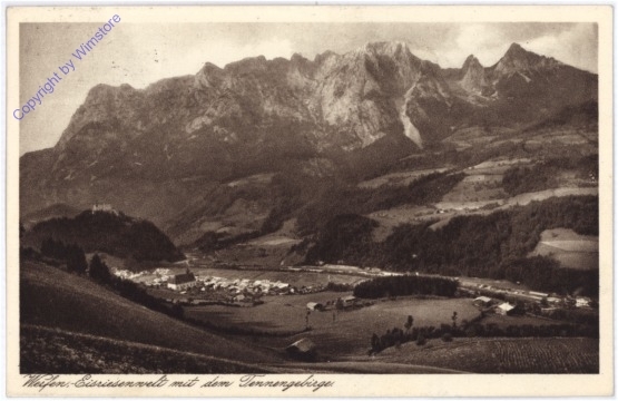 Werfen, Eisriesenwelt mit dem Tennengebirge