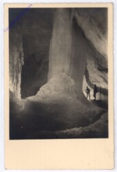 Werfen, Eisriesenwelt, Eisbildung im Eistor