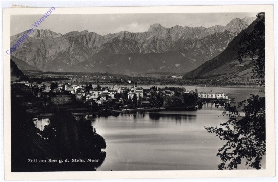Zell am See, g.d. Stein. Meer