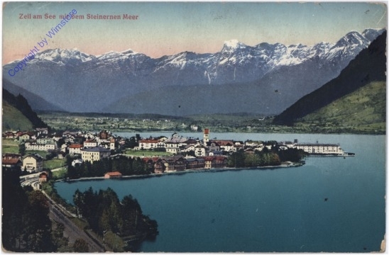 ak173517 Zell am See, mit dem Steinernen Meer