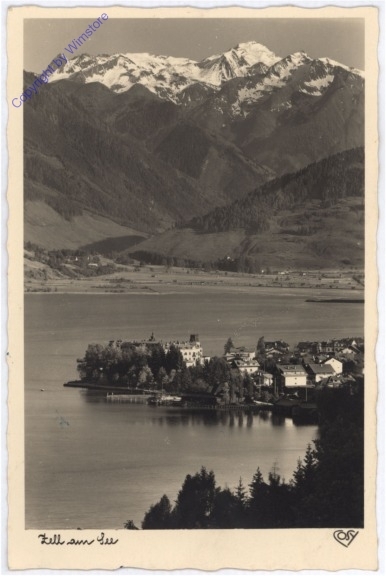 ak173518 Zell am See, Ortsansicht