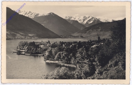 ak173521 Zell am See, gegen Hohe Tauern