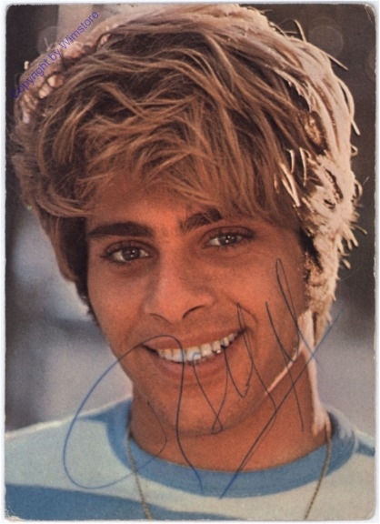 Autogrammkarte Ricky Shayne