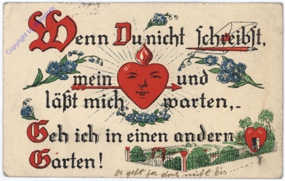 ak173594 Wenn Du nicht schreibst, ...