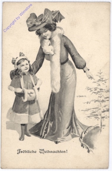 ak173758 Mädchen mit Mutter