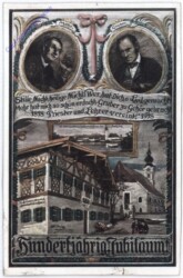 Hundertjährig. Jubiläum Stille Nacht, heilige Nacht