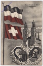 Kaiser-Besuch in Zürich