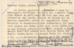 Kaiser Franz Josef I: Eine kleine Gratulantin