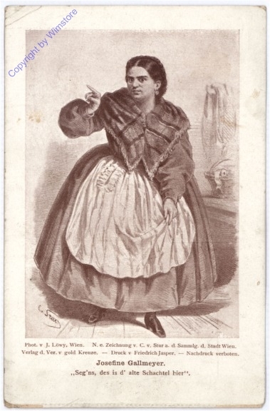 Seg'ns, des is d'alte Schachtel hier...