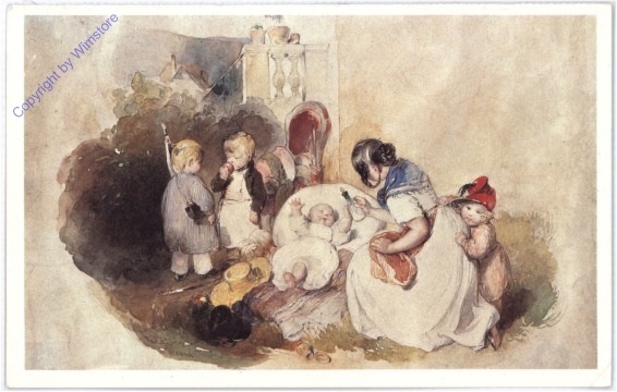 Mutter mit Kindern