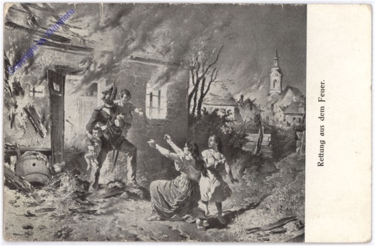 Rettung aus dem Feuer