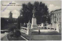 Heilbronn, Bismarckdenkmal mit Umgebung