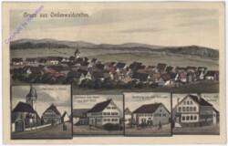 Oedenwaldstetten, Gruss aus