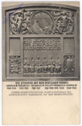 Hohenstaufen, Gedenktafel