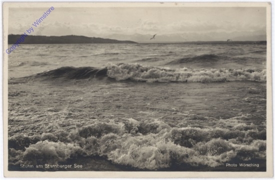 Starnberger See, Sturm