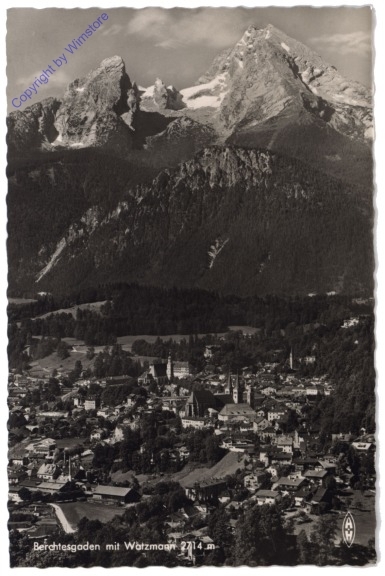 Berchtesgaden, mit Watzmann