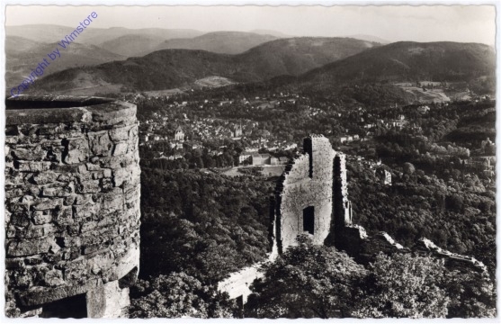 Baden-Baden, Blick vom Alten Schloß
