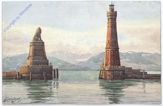 Lindau, Die Hafen-Einfahrt