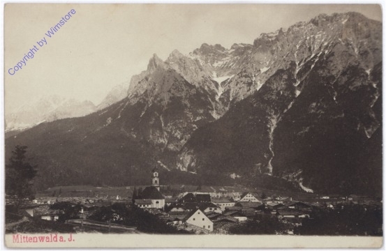 ak174052 Mittenwald a.J., Ansicht