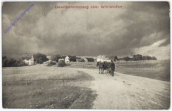 Wörishofen, Gewitterstimmung