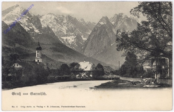 Garmisch, Gruss aus
