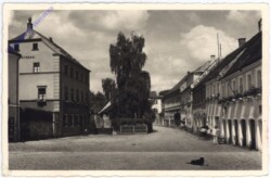 ak174072 Oberviechtach, Marktplatz