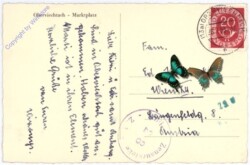 ak174072a Oberviechtach, Marktplatz