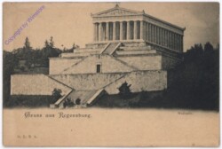 Regensburg, Gruss aus, Walhalla