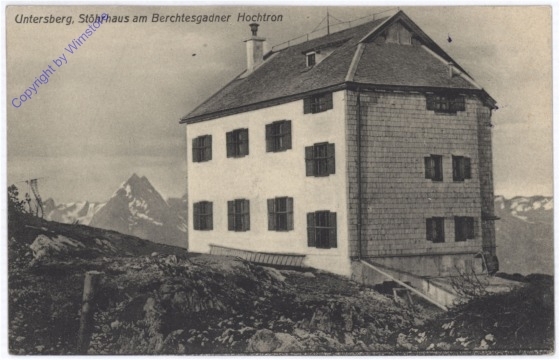 Untersberg, Stöhrhaus am Berchtesgadner Hochtron
