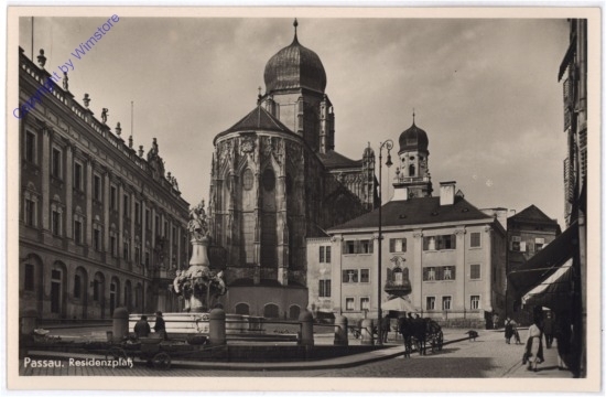 ak174115 Passau, Residenzplatz
