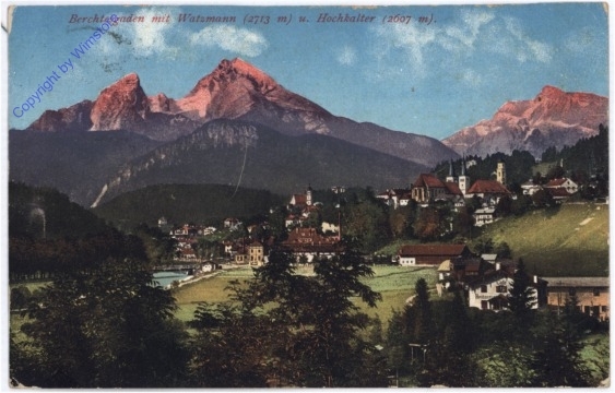 Berchtesgaden, mit Watzmann