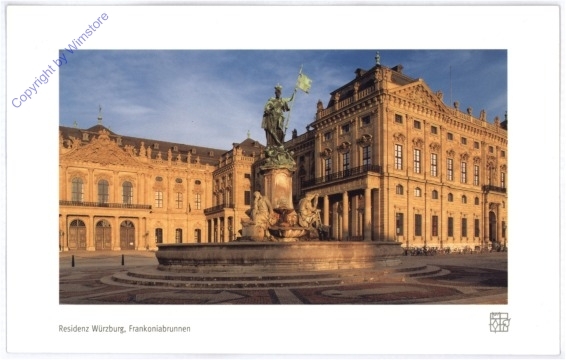 Würzburg, Residenz, Frankoniabrunnen
