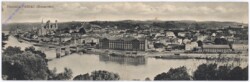 Passau, Panorama (Donauseite)
