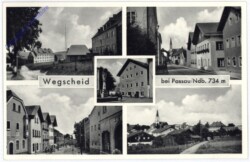 ak174150 Wegscheid, Multiansicht