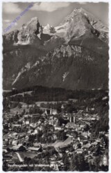 Berchtesgaden, mit Watzmann