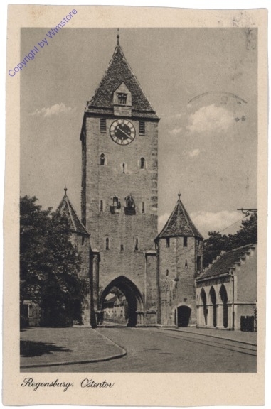 ak174154 Regensburg, Ostentor