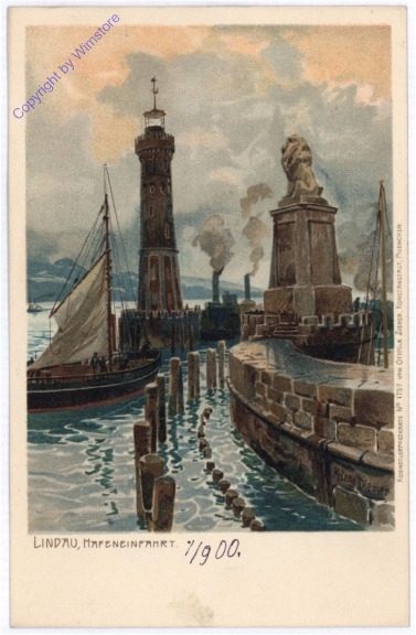 Lindau, Hafeneinfahrt